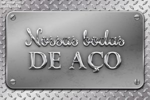 bodas de aço 11 anos de casamento aniversário nossas bodas