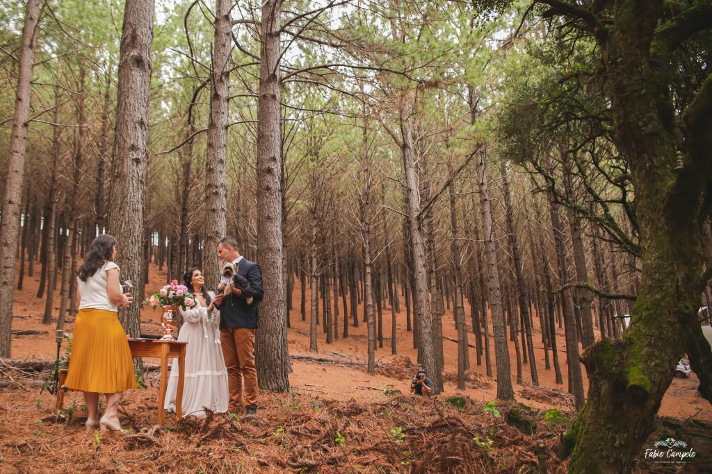 Renovação de votos - bodas de madeira - 5 anos de casamento