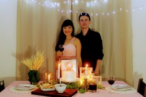 jantar romantico bodas