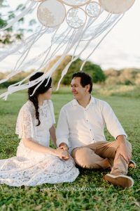 bodas de renda ou linho